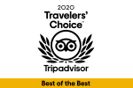 2020 Travelers’ Choice Best of the Best winner